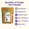 Grape Skin Powder 500g - Healthy Superfood - Natural Source of Resveratrol view 2