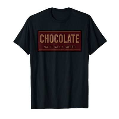 Chocolate Naturally Sweet chocolate dessert cocoa T-Shirt