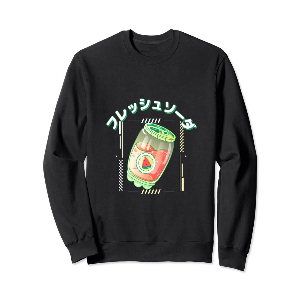 Watermelon Drink: Japanese Soda Sweatshirt