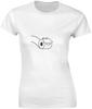 Let's Roll Happy Toilet Paper Women's T-Shirt bnft X-Large White view 1