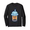 Cute Bubble Tea Long Sleeve T-Shirt view 1
