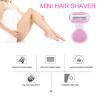 Manual Body Hair Shaver, Four Layer Incisive Blade Women Manual Body Hair Shaver Trimmer Portable Face Leg Hair Removal Tool Epilator Pink view 2
