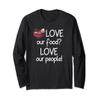 Love Our Food? Love Our People! Asian Ramen Long Sleeve T-Shirt view 1