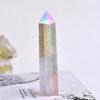 1PC Natural Crystal Column Quartz Rock Mineral Specimen Crystal Point Quartz Rainbow Wand Home DecorEnergy Stone-Huang Fluorite_60-70mm view 3