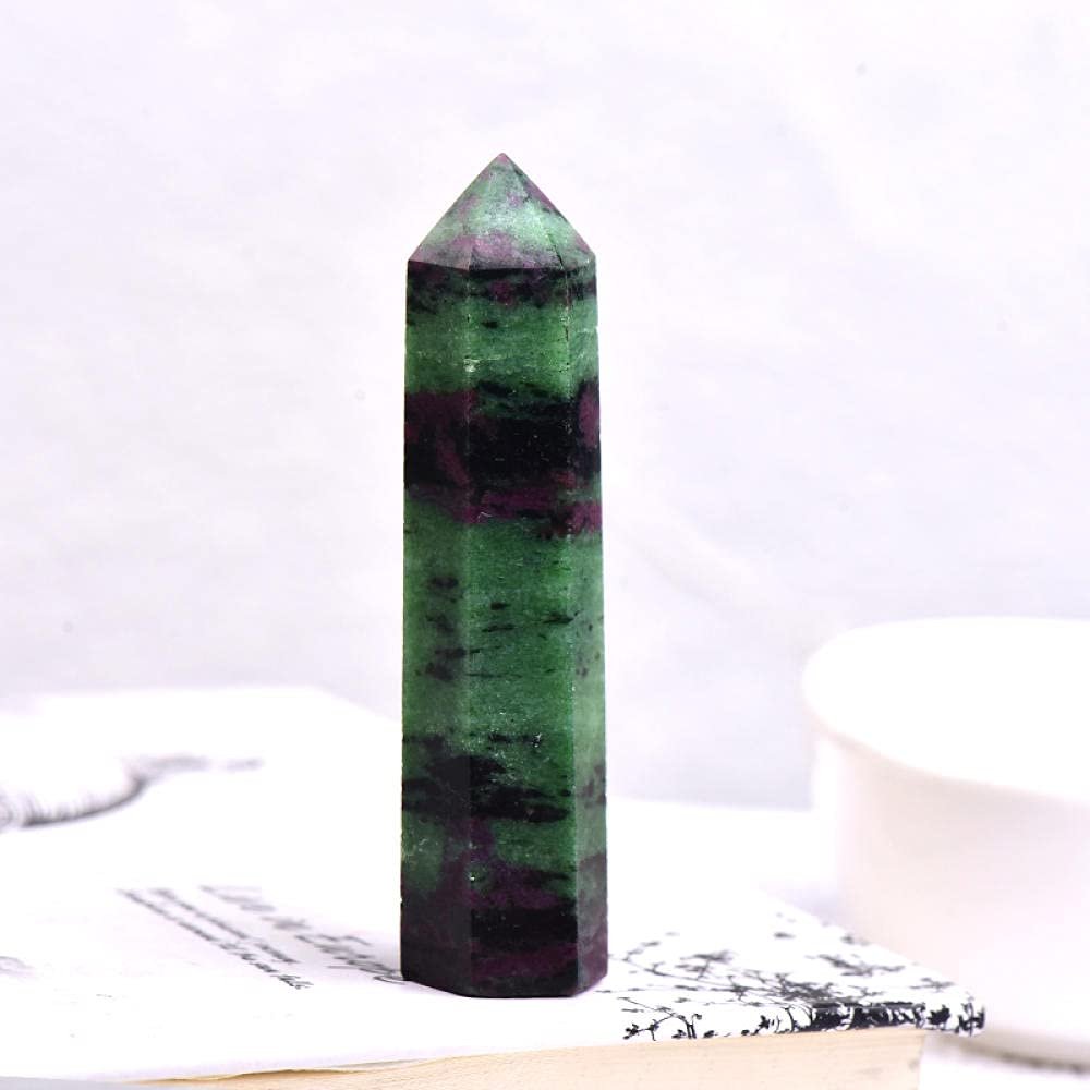 1PC Natural Crystal Column Quartz Rock Mineral Specimen Crystal Point Quartz Rainbow Wand Home DecorEnergy Stone-morganite_60-70mm