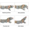 WILLQ Stroke Resting Hand Splint Night Immobilizer Muscle Atrophy Rehabilitation in the Tendonitis Sprain Fracture Arthritis Dislocation Functional Carpal Tunnel Pain Comfortable Stretch,Left hand view 3