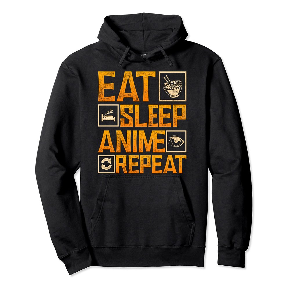 Japanese Manga Otaku Ramen Noodles Kawaii Foodie Anime Pullover Hoodie