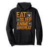 Japanese Manga Otaku Ramen Noodles Kawaii Foodie Anime Pullover Hoodie view 1