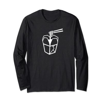 Asian Fast Food Ramen Noodles Long Sleeve T-Shirt