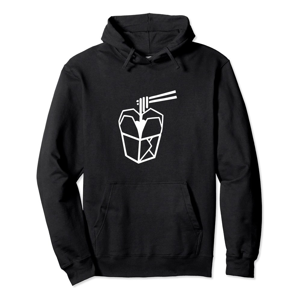 Asian Fast Food Ramen Noodles Pullover Hoodie