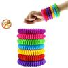 ALCIONO Pack of 10 100% Natural and Waterproof Wrist Bands for Children and Adults, Individually Wrapped Reusable Travel Protection Outdoor/Indoor - (5.5 cm) view 4