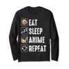 Otaku Japanese Manga Kawaii Ramen Noodles Foodie Anime Long Sleeve T-Shirt view 1