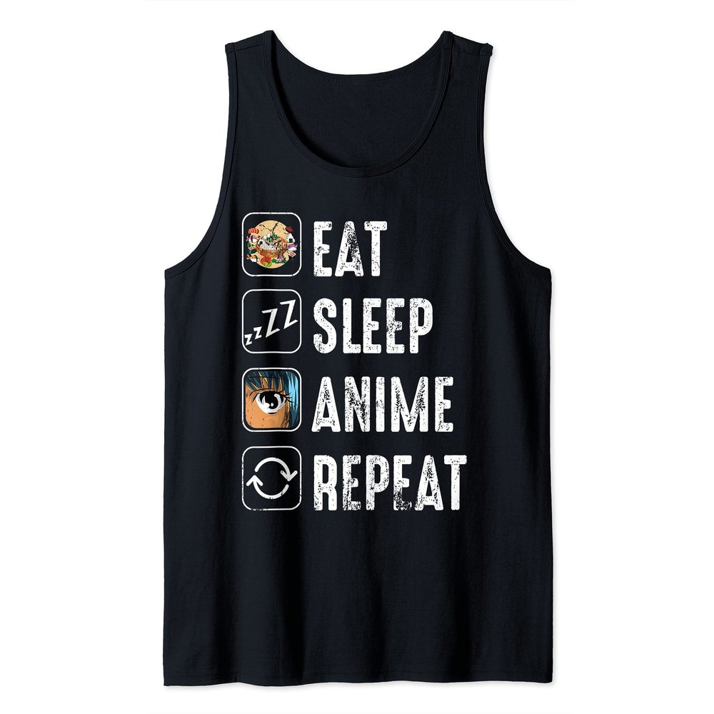 Otaku Japanese Manga Kawaii Ramen Noodles Foodie Anime Tank Top