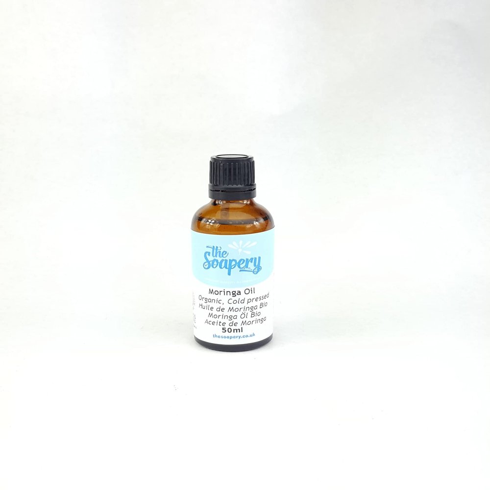 Moringa Oil Organic 50ml - Cold Pressed, Raw, Pure, Unrefined