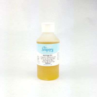Moringa Oil Organic 250ml - Cold Pressed, Raw, Pure, Unrefined