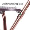 Walking Stick, Walking Cane with Folding Seat - Tripod Folding Walking Stick Seat, Disability Aid Folding Seat Cane (Walking Stick & Chair Seat) for The Elderly, People with Reduced Mobility view 4