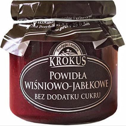Cherry-Apple jam Without Sugar 310g Krokus