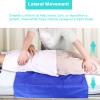 CareFound 28 x 27 Slide Sheet for Transferring, Turning, and Repositioning in Beds-Assist Moving Elderly - for Cars, Vehicles, Wheelchairs Transfers -Used for Hospitals & Home Care view 4