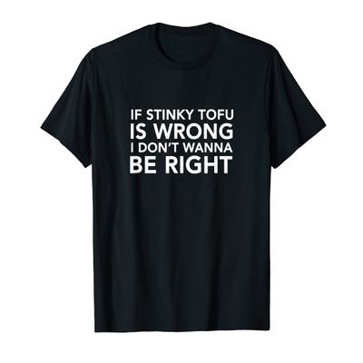 Funny Taiwan Taiwanese Taipei Stinky Tofu Chinese Vegan Veg T-Shirt