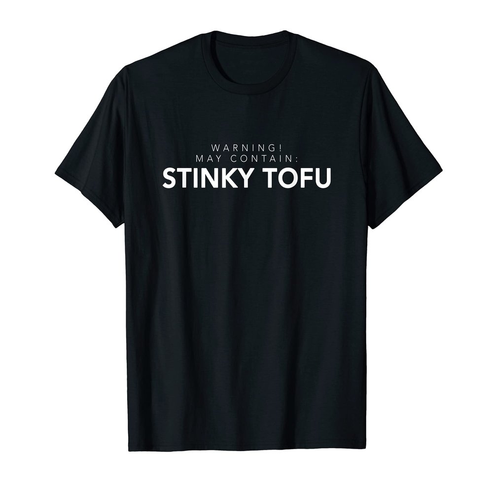 Funny Taiwan Taiwanese Taipei Stinky Tofu Chinese Vegan Veg T-Shirt
