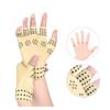 1 Pairs Arthritis Gloves, Elastic Pressure Nursing Gloves, Cycling Non-slip Half-finger Protection Joints, Relieve Hand Pressure, for Rheumatoid Arthritis Carpal Tunnel, Arthritis, RSI, Tendonitis view 4