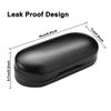 Zettokete 2 in 1 Contact Lens Case and Glasses Case,Double Sided Dual Use Design with Mirror, Tweezer and Contact Lens Solution Bottle,Portable Soak Storage Kit for Travel,Office(Green) view 4