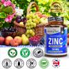 Nutrabytes Zinc Capsules 50mg | 180 Capsules | 6 Months Supply | Zinc Supplements for Men & Women, 1-a-Day | No Artificial Flavours | Non-GMO, Vegan & Magnesium Stearate-Free | UK Made view 3