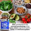Nutrabytes Zinc Capsules 50mg | 180 Capsules | 6 Months Supply | Zinc Supplements for Men & Women, 1-a-Day | No Artificial Flavours | Non-GMO, Vegan & Magnesium Stearate-Free | UK Made view 4