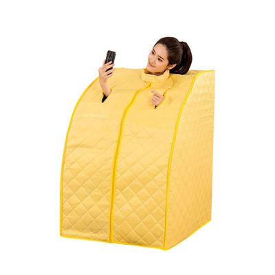 Far Infrared Sauna Portable Heater Sauna Box Indoor Folding The New Upgrade Sauna Steam Cabin Heating Plates Multifunctional Energy Stone Adjustable Temperature And Time ( Size : Flagship models )