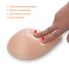 DFGGE One Piece Silicone Breast Forms Lifelike Mastectomy Transgender Cosplay Prosthesis for Men And Women Crossdress Transvestite Bra Enhancer Inserts,Left Side Only,400g/Piece view 2