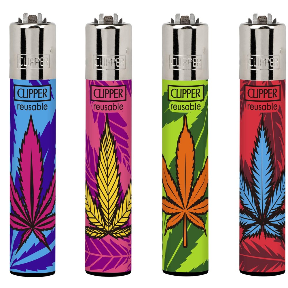 ksp partners ltd e-commerce 4 X CLIPPER LIGHTERS FRESH WEEDS