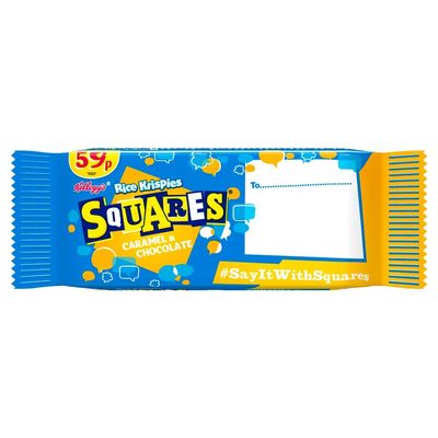 Kelloggs Rice Krispie Square Chocolate Caramel, 30 x 36g