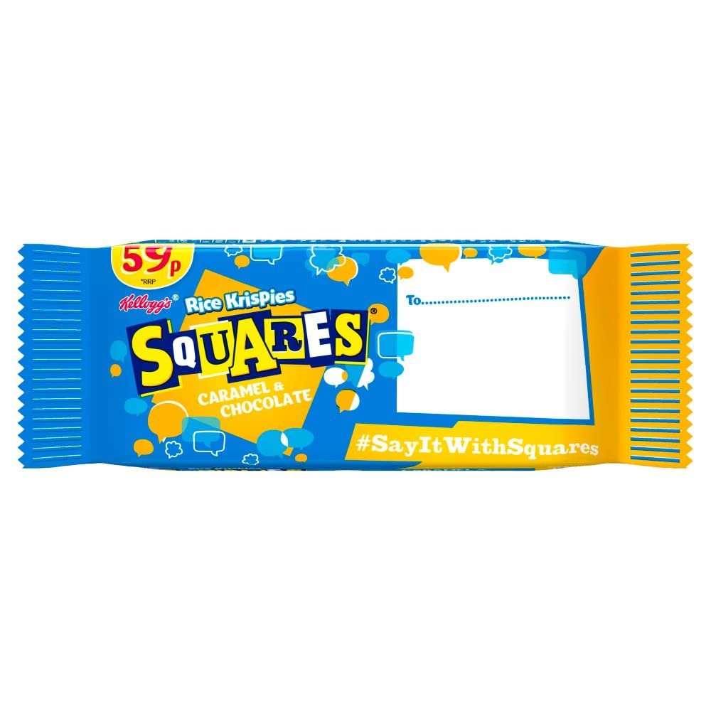 Kelloggs Rice Krispie Square Chocolate Caramel, 30 x 36g