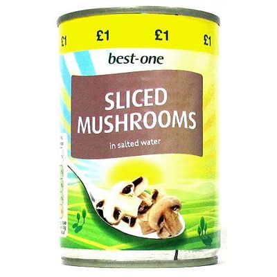 Bestone Sliced Mushrooms, 6 x 290 g
