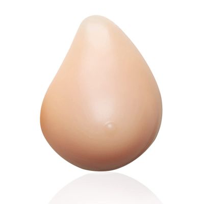 DFGGE 1 Piece Silicone Breast Forms Fake Boob Lifelike Breast Enhancers for Men and Women for Mastectomy Prosthesis Crossdresser Cosplay Prostheses Transgender,Right,350g/Piece