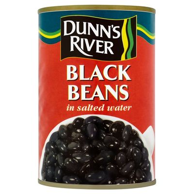 Dunns River Black Beans, 12 x 400 g