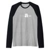 Baking Heartbeat I Funny Pastry I Baker Baking Raglan Baseball Tee view 1
