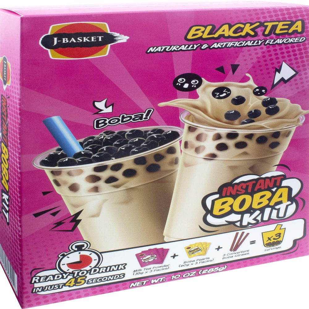J-Basket Black Tea Boba Kit 10oz
