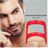 BRAVOLUNE Beard Shaping Kit Shaving Template Men Hair Styling Hairline Beard Trimming Tool Beard Shaper Template Guide for Getting Beard Lines 5pcs view 2