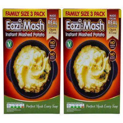 Eazi-Mash Instant Mashed Potato | Pack of 2 x 300g
