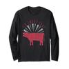 Cow Meat Smoked Steak Beef Barbecue Id Smoke That Funny BBQ Long Sleeve T-Shirt view 1