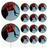AK Giftshop Climbing Personalised Food & Cake Toppers Picks Birthday Decorations - (Pack of 14) view 1