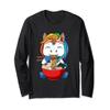 Anime Ramen Unicorn Noodle Soup Long Sleeve T-Shirt view 1