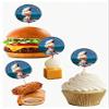 AK Giftshop Ice Cream Cone Personalised Food & Cake Toppers Picks Birthday Decorations - (Pack of 14) view 4