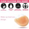DFGGE AA-D Cup 0.33-1.32LB/Piece Silicone Breast Forms Women Mastectomy Prosthesis Armpit Make Up Pad for Crossdresser Cosplay Transgender Breast Enhancer,CupCC :350g view 2