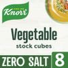 Knorr Vegetable Stock Cubes lactose- and gluten-free for delicious, zero-salt vegetable-based and vegetarian meals 8x 9 g view 2