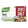 Knorr Zero Salt Beef Stock Cubes pack of 8 lactose- and gluten-free for delicious, zero-salt beef dishes 9 g view 1