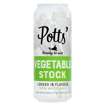 Potts Vegetable Stock Can, 500ml