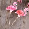 10pcs Hawaii 3d Cake Topper Cake Picks Decorating Topper Cupcake Toppers Wedding Decorations Tropical Summer Party view 4