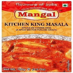 Mangal - Kitchen King Masala - (Spice Mix for Punjabi Gravy) - 100g - (Pack of 2)